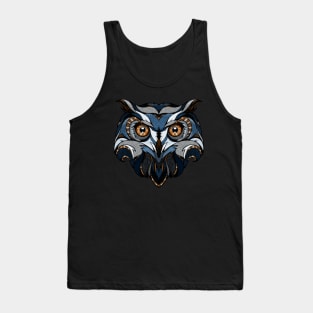 Blue Owl Tank Top